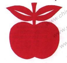 简单的红苹果剪纸做法