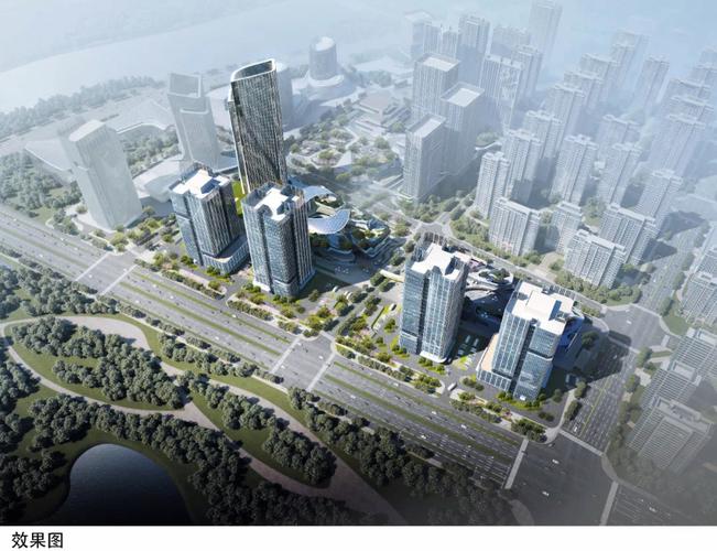 镜湖华发金融活力城湖东1号地块cbd商务区规划公示