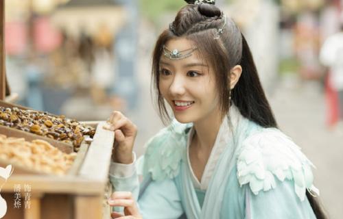 电视剧遇龙青青扮演者潘美烨古装剧照图片