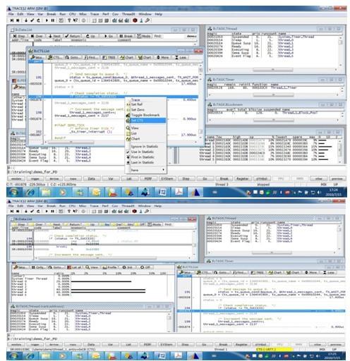 在eclipseide环境下使用lauterbach公司的trace32调试工具