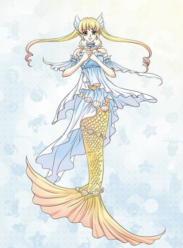 超级公主填色:海的女儿