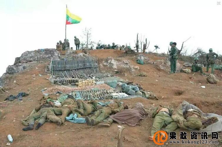 慎入:果敢军尸照曝光 死者皆被绑双脚 疑是防逃跑