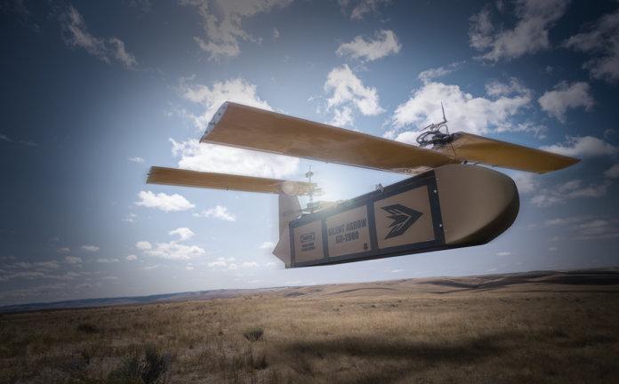 silent arrow03 1-ton cargo delivery drone unveiled in london