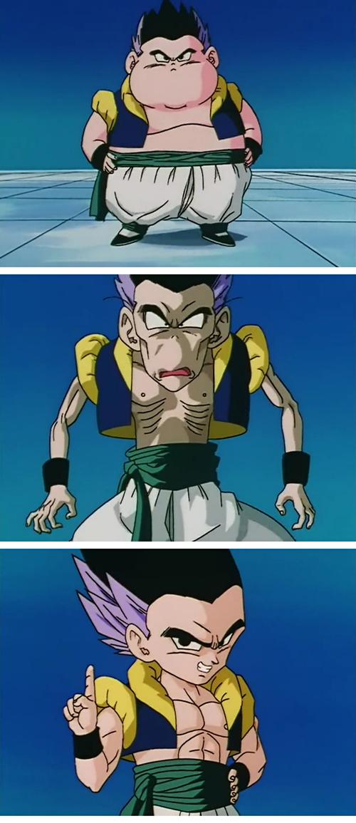 龙珠——悟天克斯(孙悟天与特兰克斯的合体)