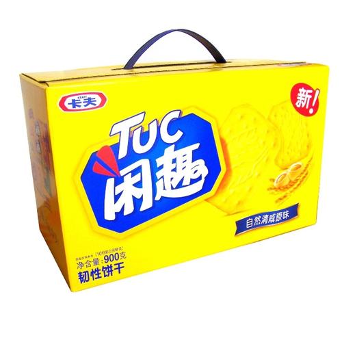 卡夫 无糖早餐饼 闲趣饼干900g(1050)礼盒装