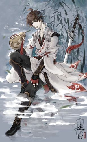 原画-酒仙-花瓣网|陪你做生活的设计师 | 李白 转至