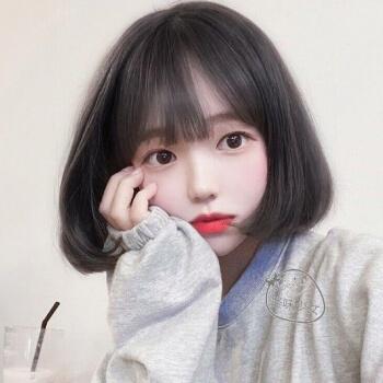 假发女生短发bobo头学生齐肩短直修圆脸可爱网红个性锁骨内扣发套深