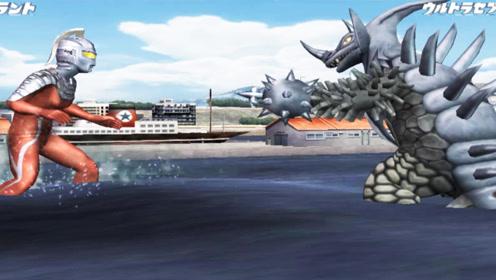 奥特曼怪兽大作战简笔画