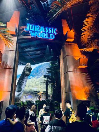 侏罗纪恐龙主题展-"侏罗纪恐龙特展位于悦汇城东广场.之前听朋.