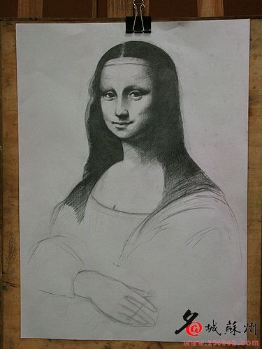 梦娜丽莎的素描