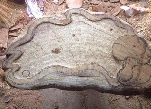 一块木头,五个步骤,还你一个精美茶盘!