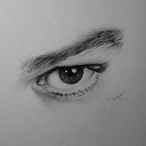 眼睛的画法