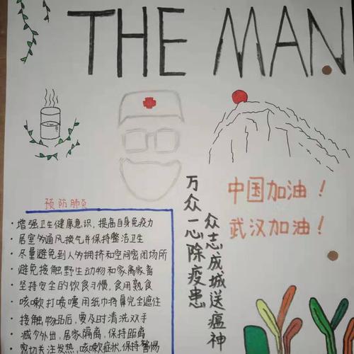 环境工程学院学生工作组开展疫情防控手抄报大赛