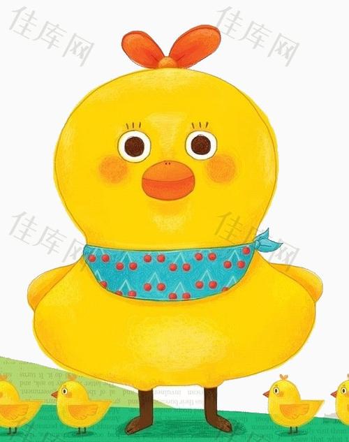 卡通小鸡