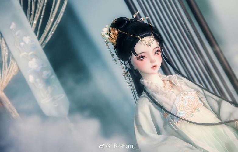古风美人 sd娃娃 bjd 玩具 人偶 壁纸 萌物