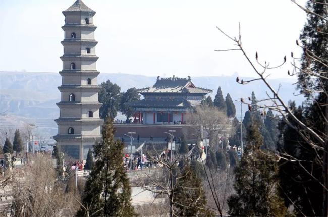 陕西清涧笔架山