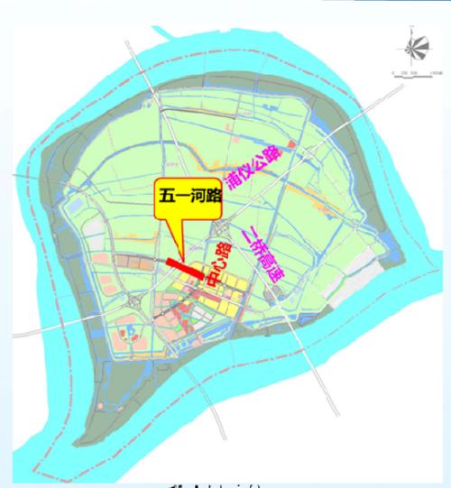衔接浦仪公路,南京八卦洲规划建主干道五一河路