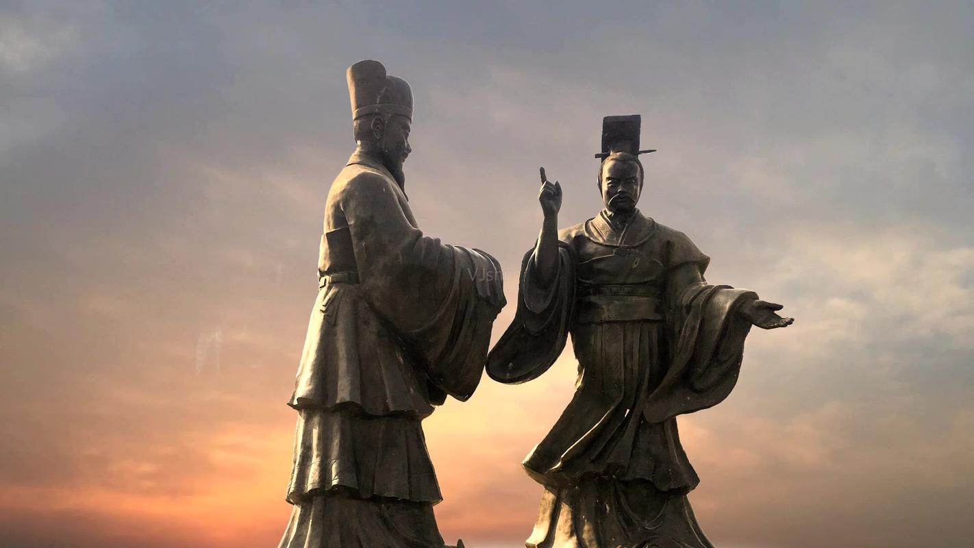 中国古代君臣礼仪雕像