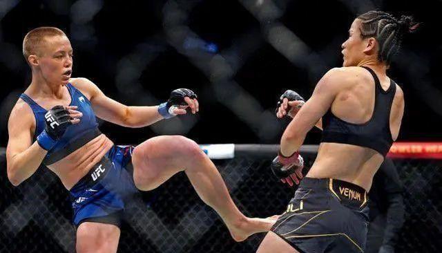 ufc二番战:削发明志,张伟丽卷土重来,巅峰对决,罗斯步步惊心