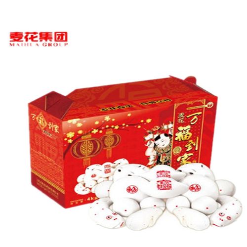 春节年货礼包 2019 手工老面花样面食 4kg 大连麦花万福到家馒头礼盒