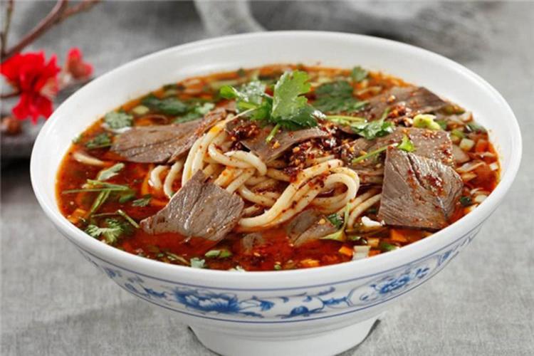 怀念大学食堂美食系列-羊肉饸饹面