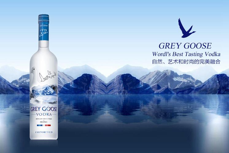 法国进口洋酒正品 灰雁伏特加 grey goose vodka 灰雁伏特加 50ml