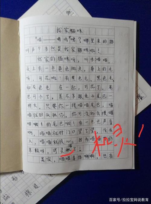 本文总共6个自然段,第一段点名题目,第二段描写了小狗的外形特征,第三