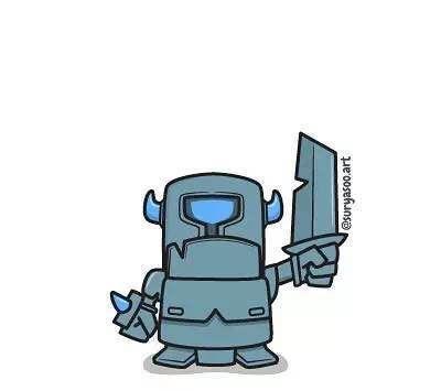 皇室战争大皮卡简笔画-在线图片欣赏《皇室战争》玩家作品-皇室战争