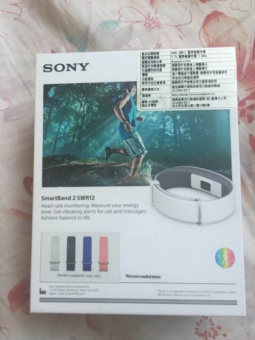 索尼smartband 2黑色 详情 