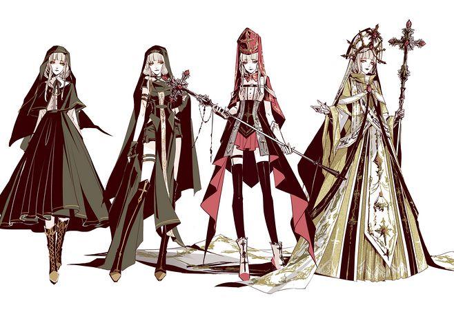 com missvivianmmmmm采集到服装样式二次元 又是我家修女.