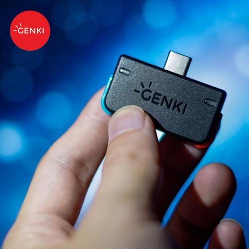 genki蓝牙适配器switch蓝牙发射器ns任天堂swith无线耳机音频接收器