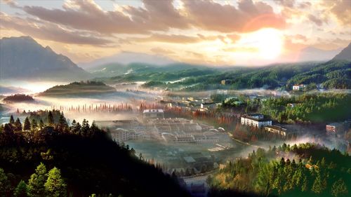 井冈山全景