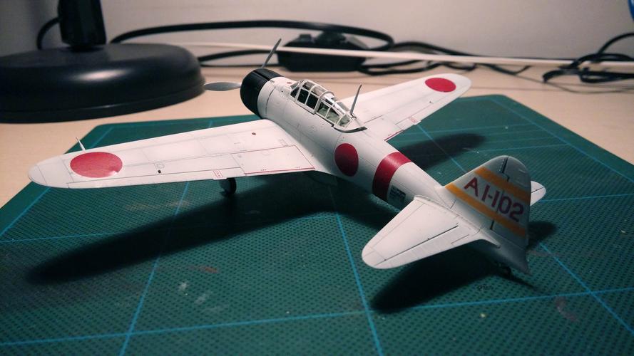 三菱a6m2b零式战斗机模型