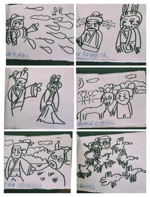 《牛郎织女》连环画大赛