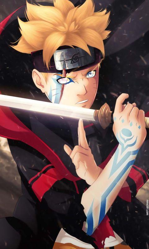 火影忍者男主角漩涡鸣人高清手机壁纸图片5张