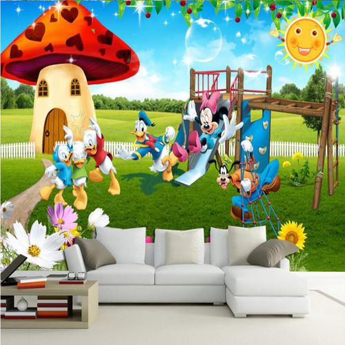 壁纸儿童房卡通米老鼠