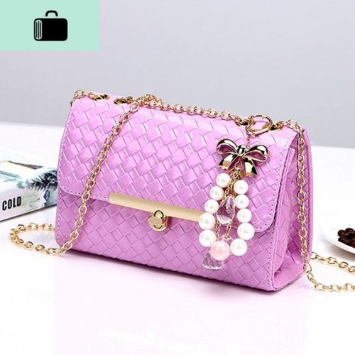 包包女士2020新款单肩斜挎韩版女学生简约百搭链条包手提包锁扣包new