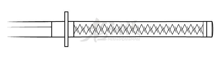 教你绘画日本武士刀