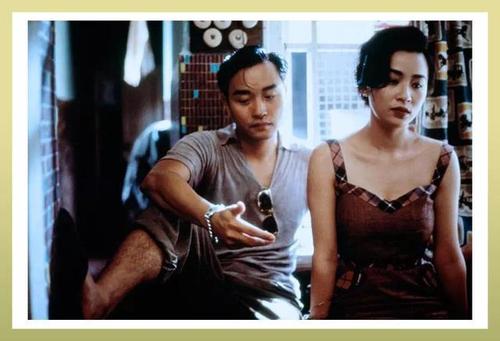 刘嘉玲年轻的时候真的是港风的代表人物,一部《阿飞正传》让她提名