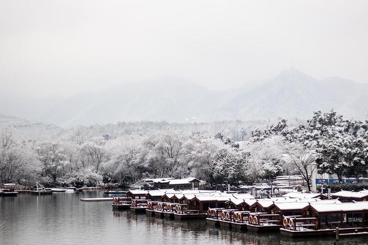 翘班去看杭州西湖的雪景