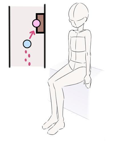 动漫中女孩常见的坐姿画法教程