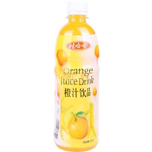 娃哈哈鲜橙汁500ml