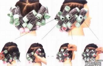 烫发的排杠方法有几种 分别是哪些 最好用图片解答