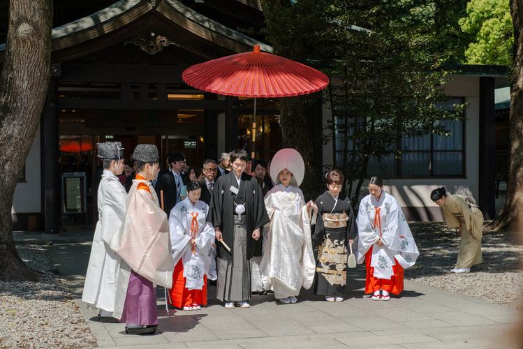 明治神宫的日式婚礼