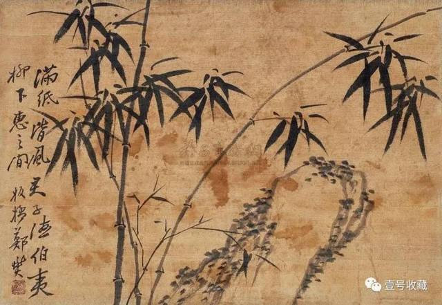 郑板桥 《兰竹图》