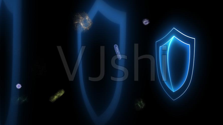 抑菌杀菌防护盾牌带通道_3840x2160_高清视频素材下载(编号:5272905)