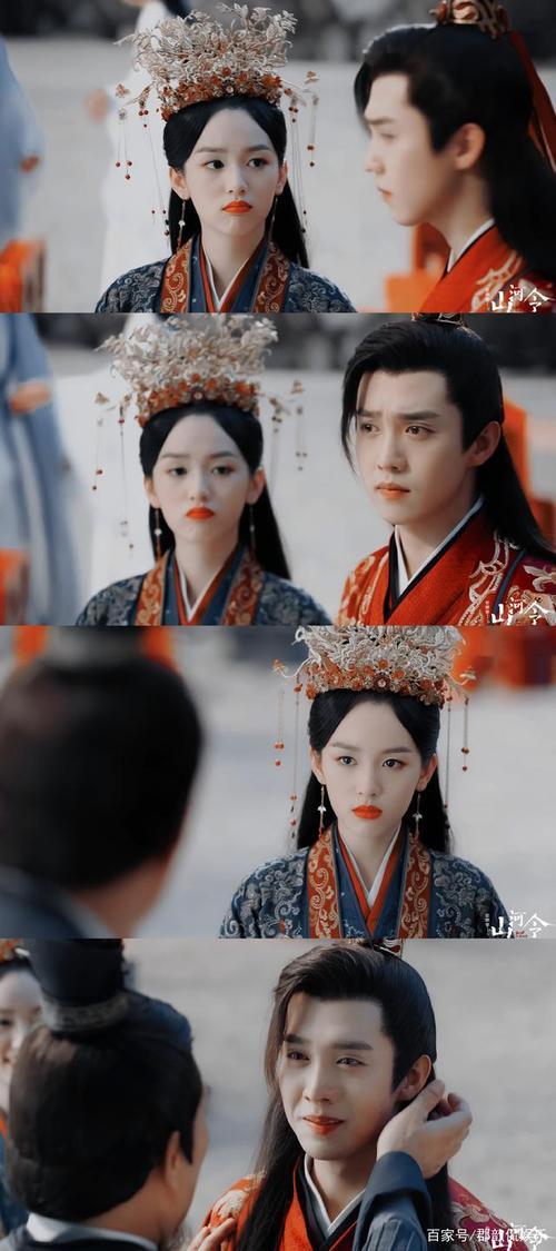 原创山河令隐藏小细节顾湘身着绿色喜服而曹蔚宁却是红色的