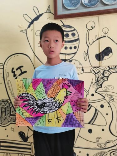 一二年级线描画_绘画_文化_绘画