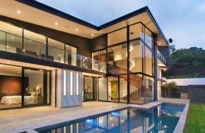 别墅设计玻璃屋效果图