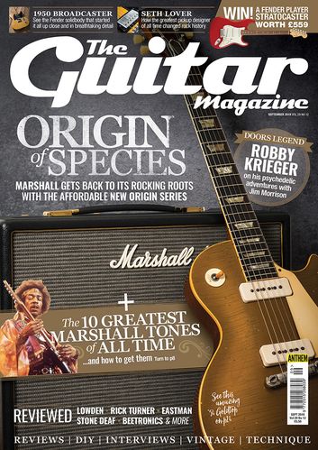 杂志《the guitar magazine》封面设计